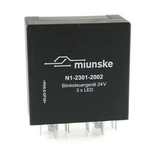 Blinkgeber 24V, 3x (6) LED + bis zu 3x (6) 21W + 0...5W, Mischbetrieb, zweikanalig, vollelektronisch