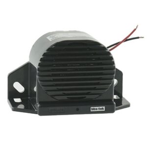 Signalgeber/Rückfahrwarner 12/24V, 77-97dB selbsteinstellend, Breitbandsignal, IP68