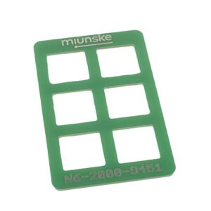 Positionierhilfe für Doming Pads, für CAN Tastatur 1/2G6