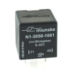 Universalblinkgeber 9V…30V, 60W/12V…120W/24V, vollelektronisch, ohne Start-Stop-Eingang