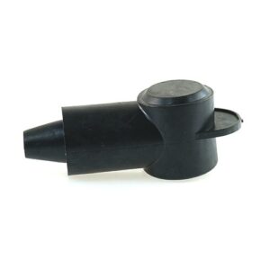 Gummipfeife, Leitungsdurchmesser 7,6mm, Kontaktdurchmesser 19mm, schwarz