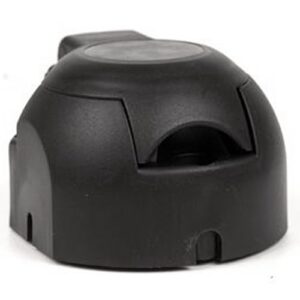 Trailer Plug 12V, 7-pole, socket (ISO 1724), N-type, plastic, screw terminals