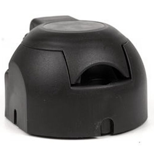 Steckdose 12V, 7-polig, ISO 1724, N-Ausführung, Kunststoff, mit Schraubkontakten