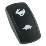 Wippe Contura V, schwarz, Symbol „Hase“/ Symbol „Schildkröte“