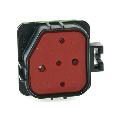 Mini Relay Socket, central plug, 5x6.3mm, sealed