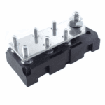 Distributor with 1x M8, 6x M5 bolts, bridged