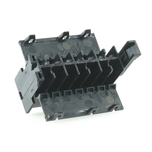 Junior-Power-Timer Buchsengehäuse, 14-polig (7x2), T-Form