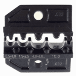 Die for ERGOCRIMP/PEW12, 0.5 – 10mm², AWG 20-8, for non insulated terminals/connectors