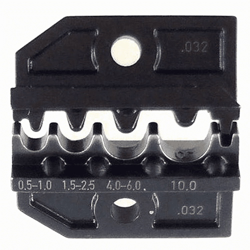Die for ERGOCRIMP/PEW12, 0.5 - 10mm², AWG 20-8, for non insulated terminals/connectors