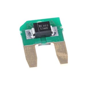 Diodenbaustein in MINIVAL-Bauform, 2A, 1000V, bestückt mit S3MB