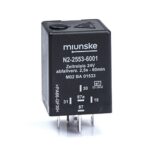 Zeitrelais 24V, NC 10A/NO 15A, 2,5s…60min einstellbar, abfallverzögert, nicht potentialfrei,retriggerbar