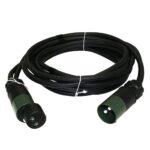 2x 35 mm² cable with 2x 2P/24V plugs without screw ring and 1x 2P/24V coupler without screw cap