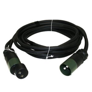 2x 35 mm² cable with 2x 2P/24V plugs without screw ring and 1x 2P/24V coupler without screw cap