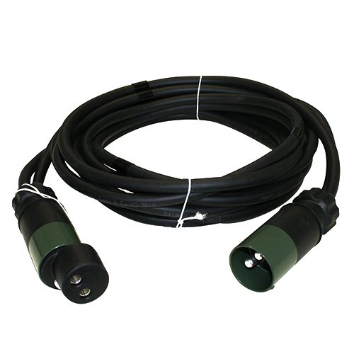 2x 35 mm² cable with 2x 2P/24V plugs without screw ring and 1x 2P/24V coupler without screw cap