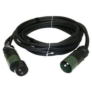 2x 35 mm² cable with 2x 2P/24V plugs without screw ring and 1x 2P/24V coupler without screw cap, length 3.5 m