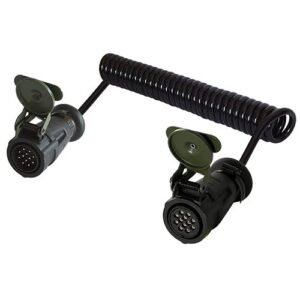 coil 12-pole/24V with 1x plug with contact pins and 1x plug with contact sockets