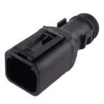 Backshell for DT04-4P, 180°, with strain relief