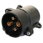 Stecker 4-polig, 6 – 24 V, Schraubanschluss