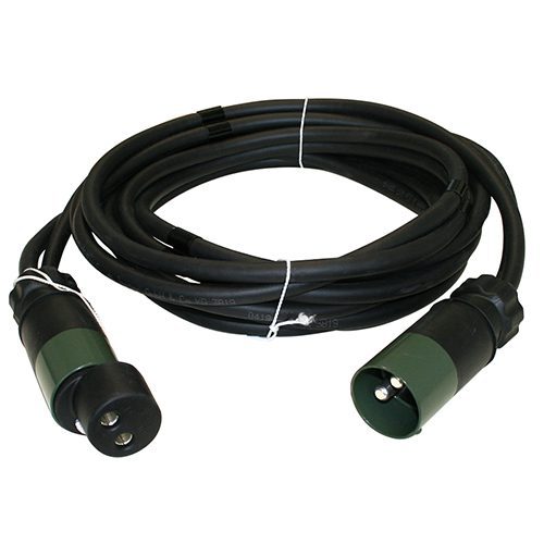 2x 35 mm² cable with 2x 2P/24V plugs without screw ring and 1x 2P/24V coupler without screw cap