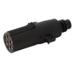 Stecker 7-polig, 24V, N-Ausführung, ISO 1185, Schraubanschluß, Kabeltülle 10-12mm