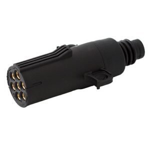 Stecker 7-polig, 24V, N-Ausführung, ISO 1185, Schraubanschluß, Kabeltülle 10-12mm