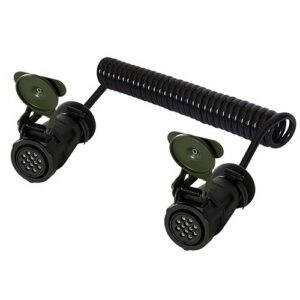 coil 12-pole, 24 V, 2 plugs with contact pins, length 4 m