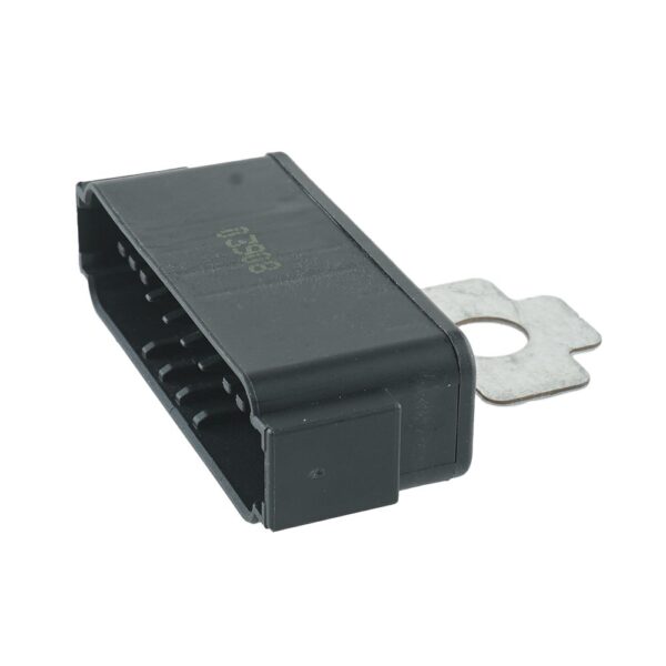 Joint Connector, earth male holder, 18-polig, Masseverteiler M8, schwarz