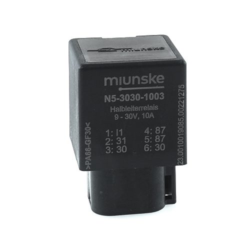 Mini-Halbleiterrelais 9-30V, 10A, wasserdicht mit DEUTSCH Stecker
