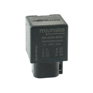 Mini-Halbleiterrelais 9-30V, 20A, wasserdicht mit DEUTSCH Stecker