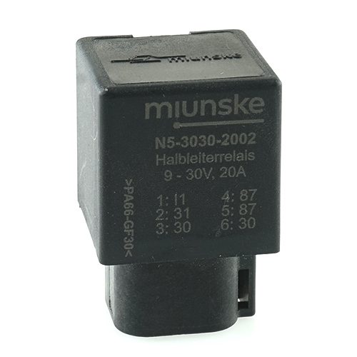 Mini-Halbleiterrelais 9-30V, 20A, wasserdicht mit DEUTSCH Stecker