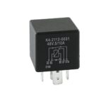Mini Relay, 48V, 5/10A, changeover contact, with diode