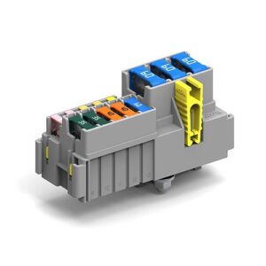 Steckmodul für Zentralelektrik, für 5 MiniVal, 5 MaxiCompact, 3 x M8 Compact