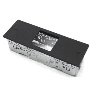 Einbaurahmen für 4-fach CAN-Tastatur, mittig, mit DIN-Schacht