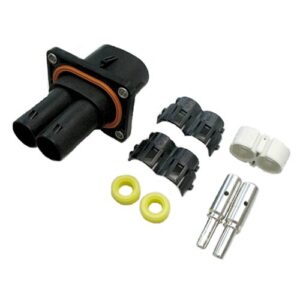 Hochstromstecker, 2-polig, Stiftseite, IP6K9K