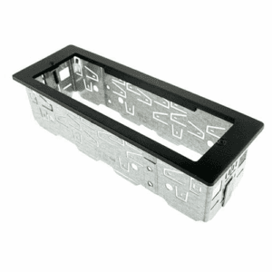 Einbaurahmen für 12-fach CAN-Tastatur, mittig, mit DIN-Schacht