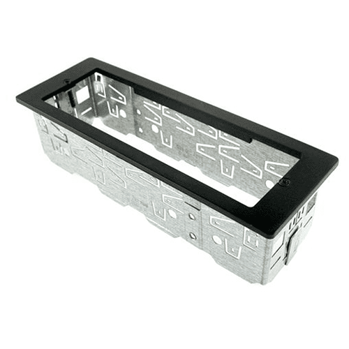 Einbaurahmen für 12-fach CAN-Tastatur, mittig, mit DIN-Schacht