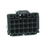 MCP socket housing, 18-pole (3×6), coding A, grey