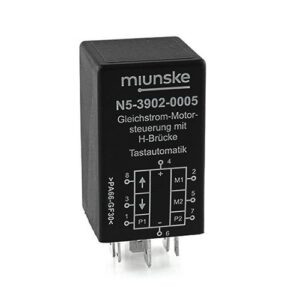 Gleichstrom-Motorsteuerung mit H-Brücke, 9-36V, 10A, integrierte Lernfunktion für Abschaltstrom, Tastautomatik