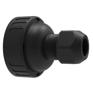 Bajonettabgang für Kabelanschluss  für JAEGER Expert Steckdosen, für Kabeldurchmesser 11-12mm