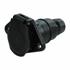 Socket 7-pole, 24V, screw contact, screw cap for cable diameter 9.2-11.5mm