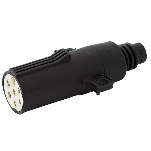 Stecker 24V, 7-polig, mit Schraubanschluss, für Kabeldurchmesser 10-12 mm