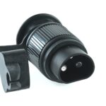Stecker 3-polig, 6-24V, Crimpkotakte 6mm², Kabelverschraubung PG11