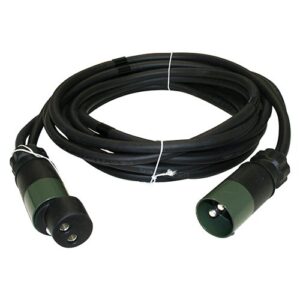 2x 50 mm² cable 2-pole, 24 V, with 2 plugs and 1 coupler, length 3.5 m