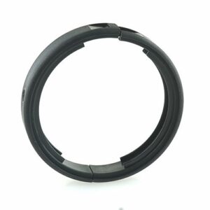 Verschluss-Clip für geschlitztes Wellrohr NC50/NW48, schwarz