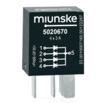 diode combination micro, 4-fold, 3A, 1000V, common cathode