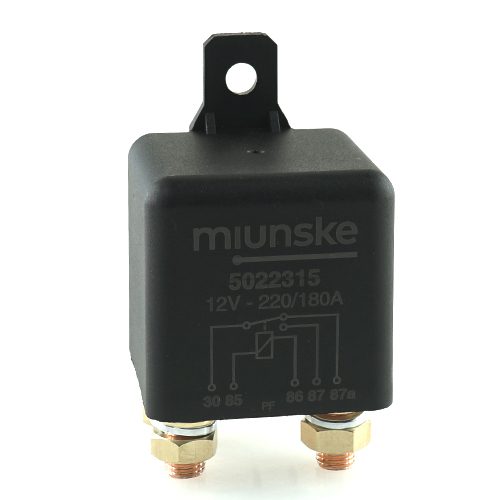 Power-Relais 12V, 220/180A, Wechsler, mit Lasche