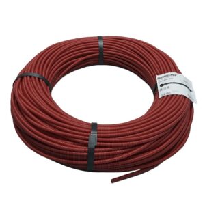 Wellrohr NW4,5, PA6, Normalprofil, rot, Aufmachung 100m Ring