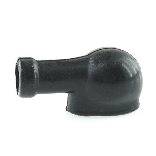 starter protection cap, diameter 25mm, cable inlet 12mm, black