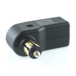 Gewinkelter Normstecker 16A, 12-24 VDC