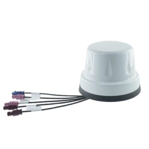 Radome Compact Comloc Mimo 2x2 antenna for GSM/UMTS/LTE/WIFI/BT/GNSS, IP69, white